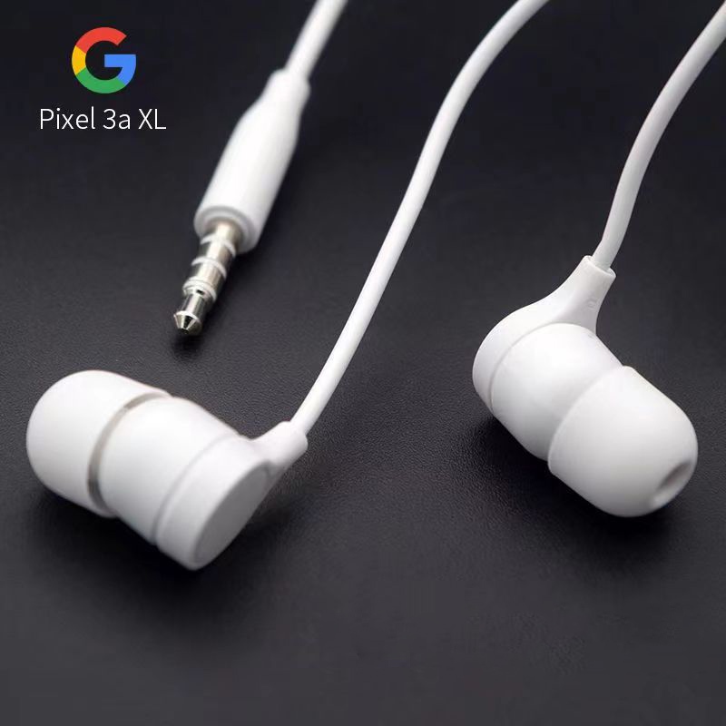 Original Google 3.5MM In Ear Earphone With Microphone Free Pair Earbuds Headphone Headset For Pixel 5 Pro Shopee Singapore