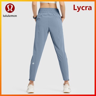 Lululemon new loose fitting casual sports pants have side pockets fitting  zippered pockets adjustable waist YDK06