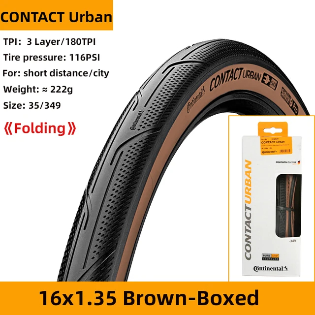Continental ContactUrban 20インチ1.25 2本セット Continental Contact Urban Tire 20 Inch 20X1.25 / 1.6 / 2.0