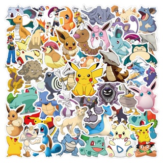 Stickers et autocollant Evoli pokemon 133