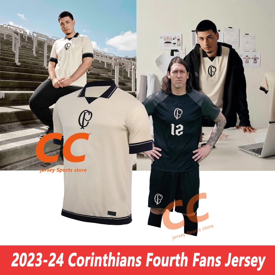 Corinthians GK Fourth Soccer Football Jersey Sports Shirt Jerseys 2023 ...