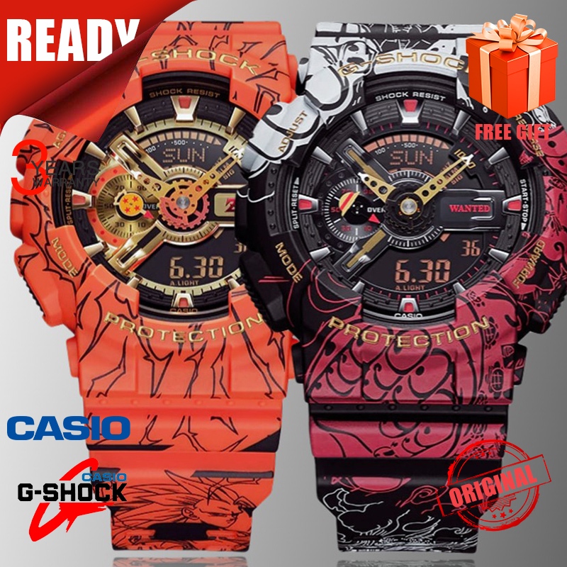 G shock Men s Watch Sports Watch One Piece Dragon Ball GA110