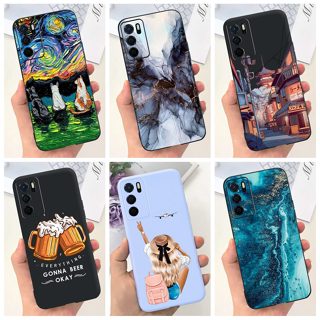 for OPPO A54S Case Football Soft Silicone Back Cases for OPPO A54S CPH2273  Phone Cover for