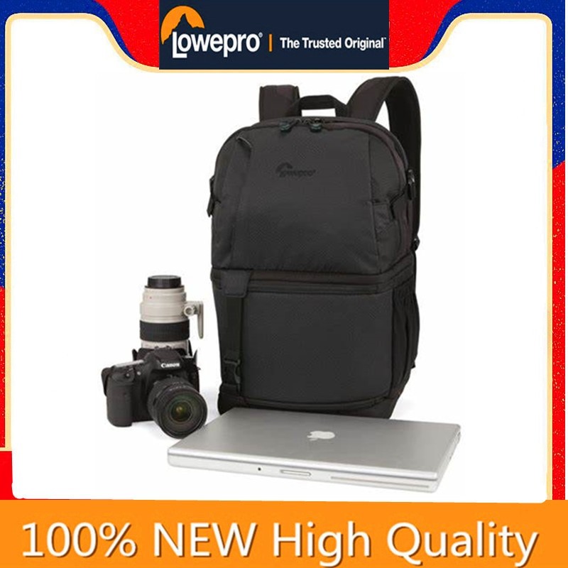 Genuine Lowepro Fastpack 250 Photo DSLR Camera Bag Digital SLR Backpack  laptop 15.4 with All Weather Cover