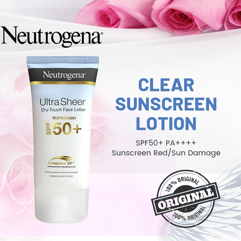 NEUTROGENA Ultra Sheer Sunscreen Lotion SPF 50+ 85ml