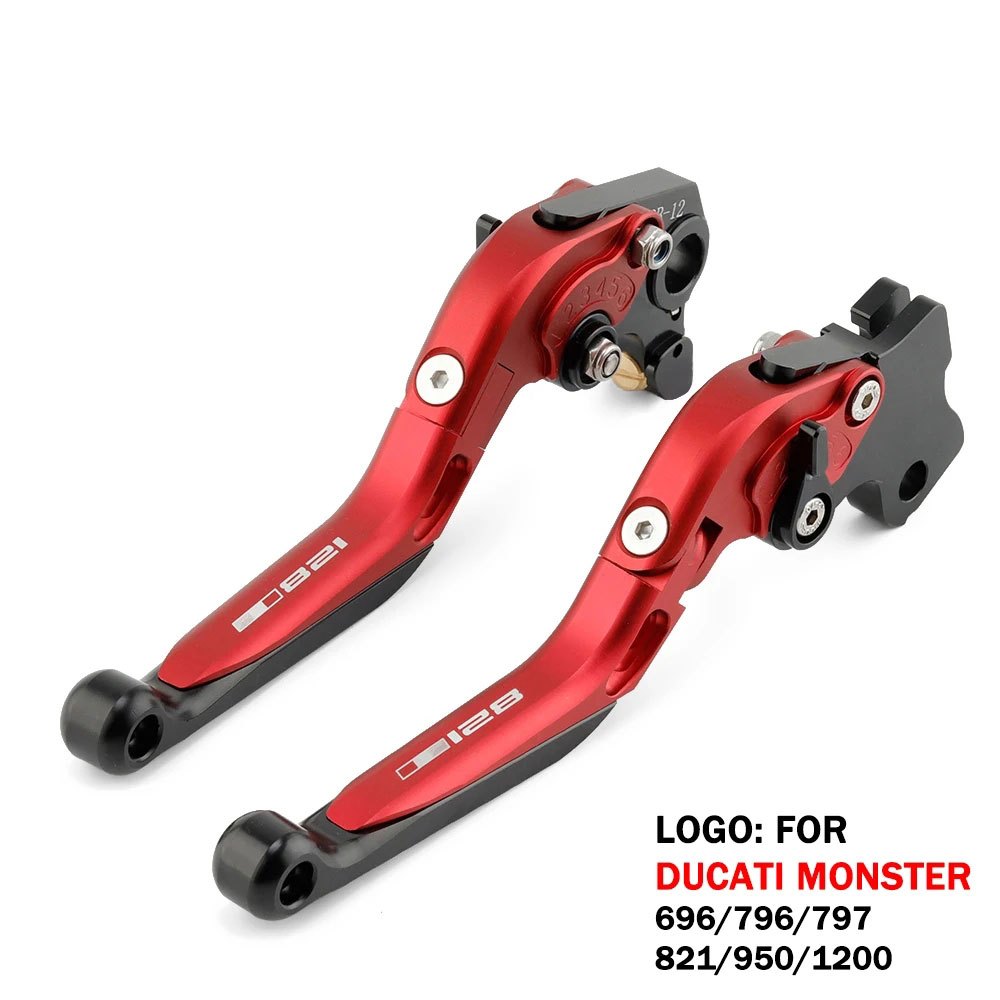 For DUCATI MONSTER 696 796 797 821 950 1200 S R Brake Clutch Lever