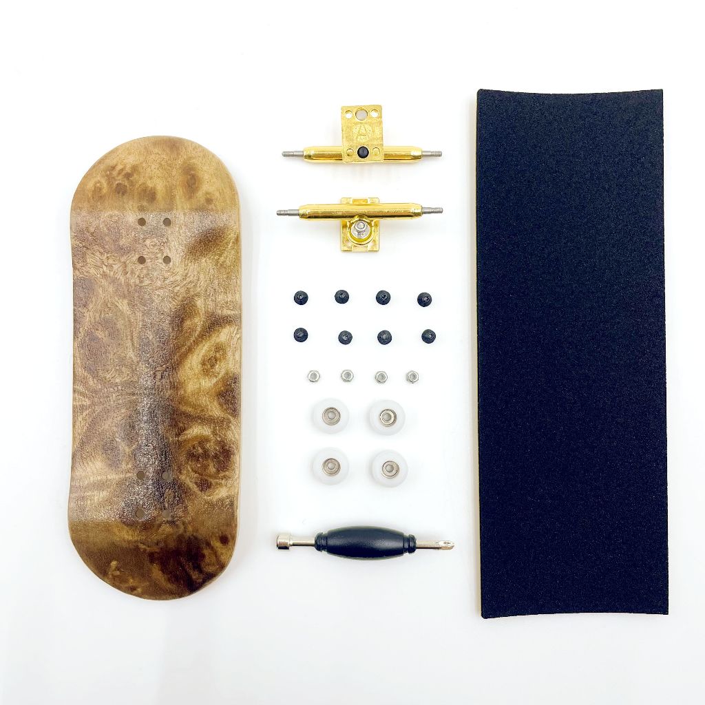 34mm Complete Fingerboard kits Canadian maple Deck Single Axle Truck