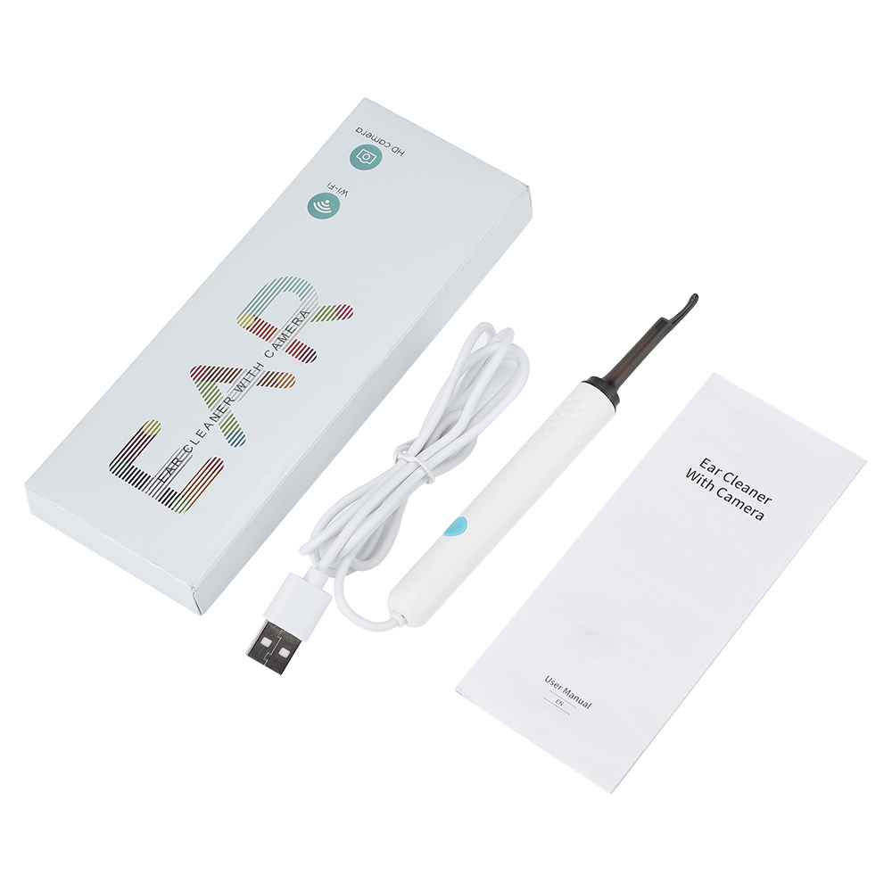 Hailicare 3.9mm Earpick With Camera For Baby Adult Otoscope Endoscope