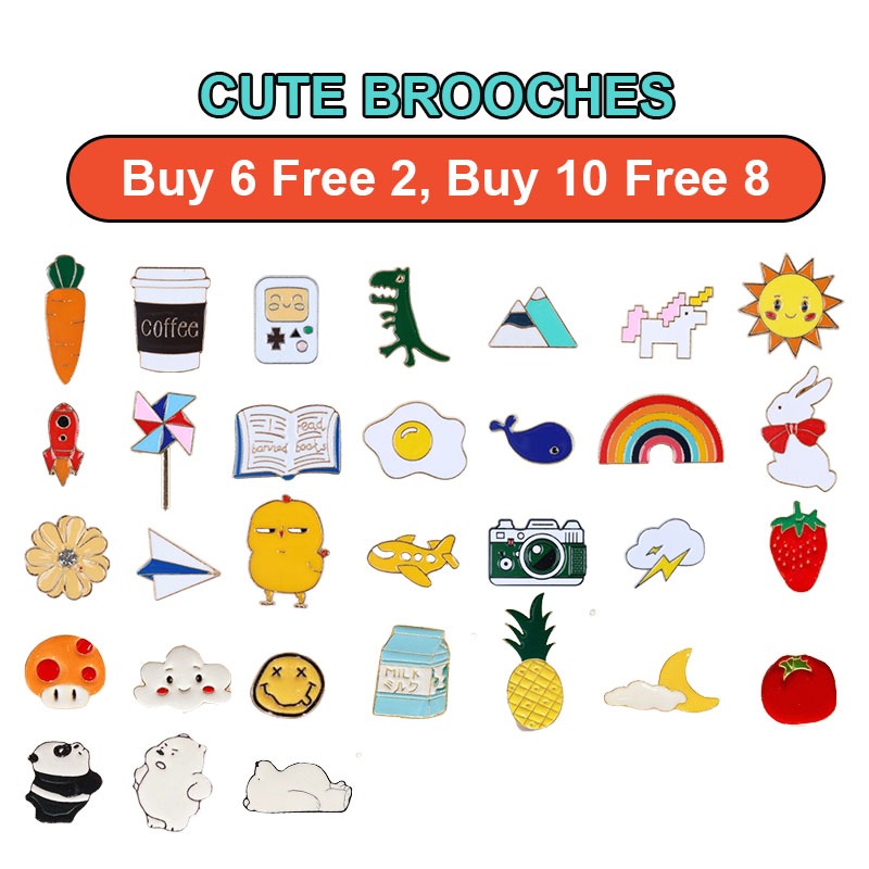 Cute brooches on sale