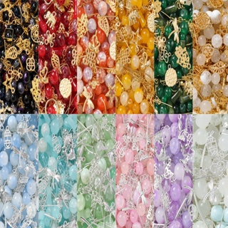 Natural Stone Faceted Scattered bead charm crystals small Beads for Jewelry  Making DIY Necklace Bracelet Accessories