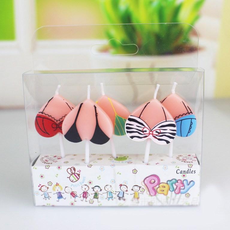 Funny candles for adults, bra and panties candles, Valentine's Day