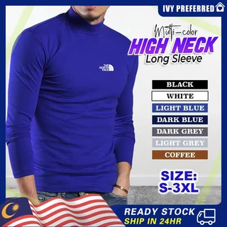 Men's Mock Turtleneck Top Long Sleeve Solid Slim Fit Base Undershirt Tops  Casual Premium Stretch Cozy Thin Blouse T-Shirt Black at  Men's  Clothing store