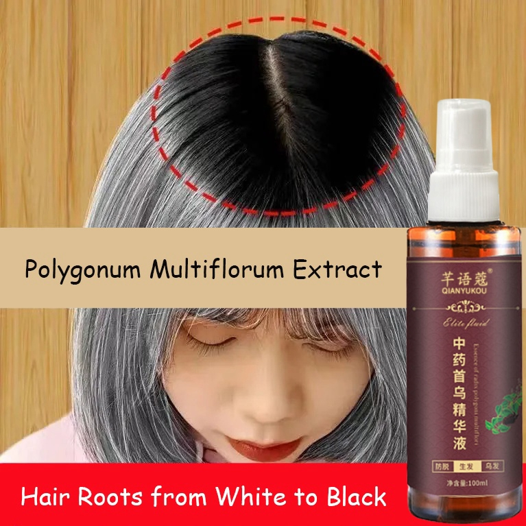 Black hair spray hair growth serum herbal essence shampoo 100ml white