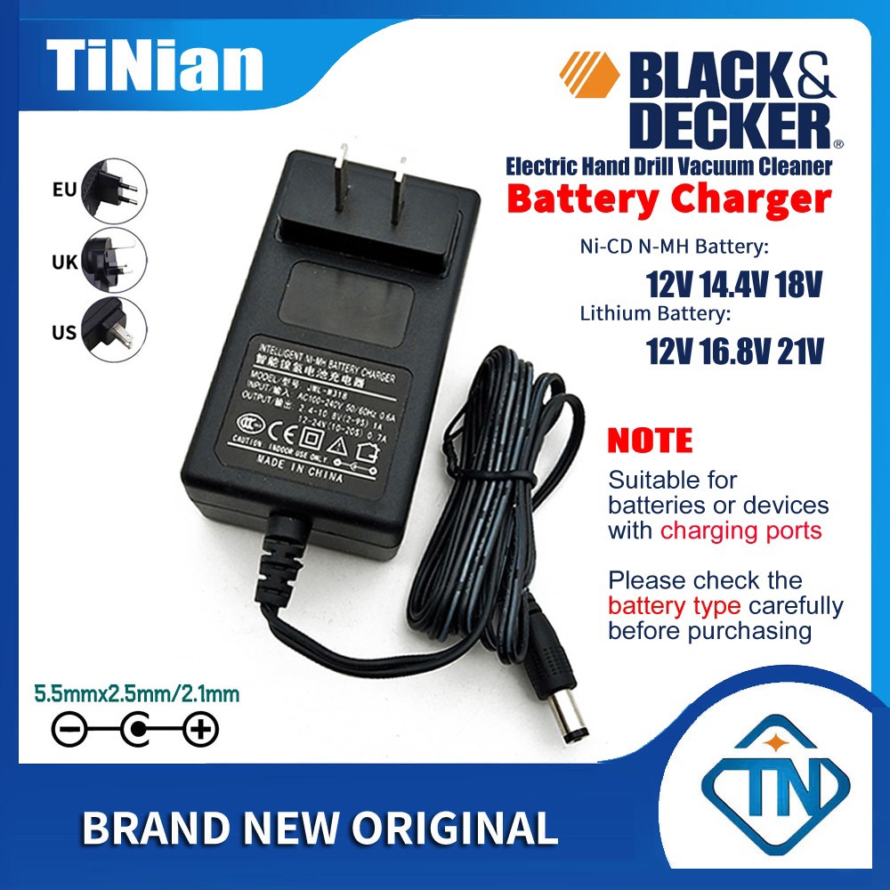 12.6V 14.4V 16.8V 21V 1A Ni Cd Ni Mh Li ion Battery Charger for