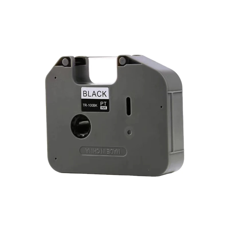 TR-100BK TR100BK Tube Printing Ink Ribbon Blcak Compatible Brother P ...