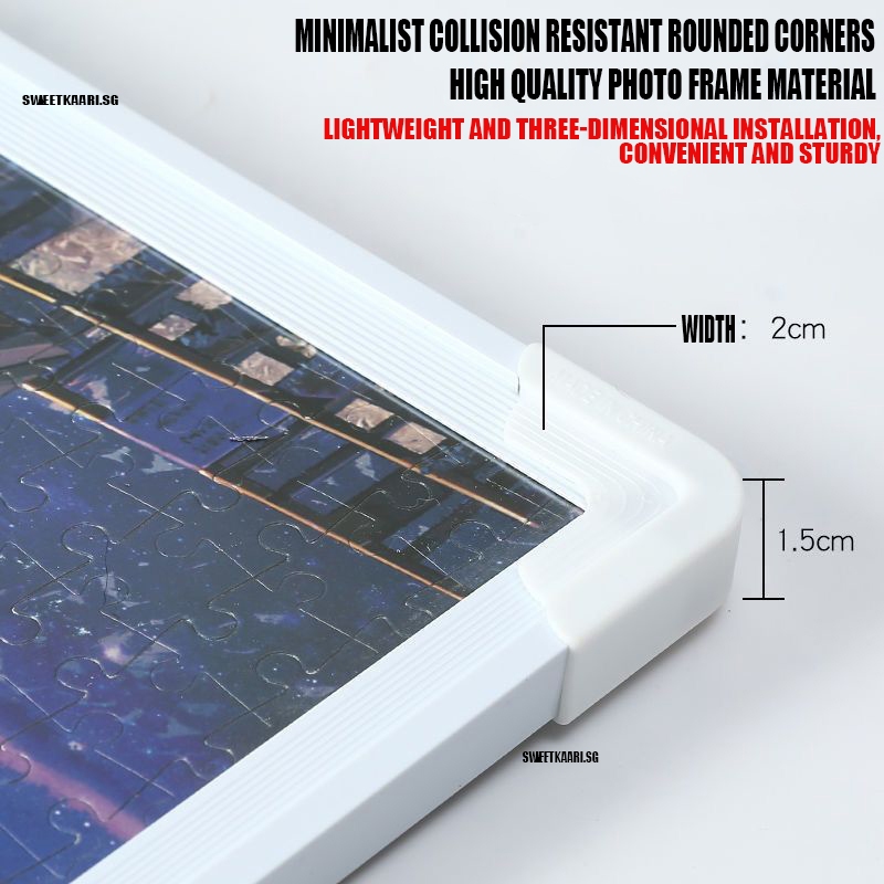 1000 Pieces Puzzle Special Photo Frame 30-Inch 75 * 50cm Plastic ...