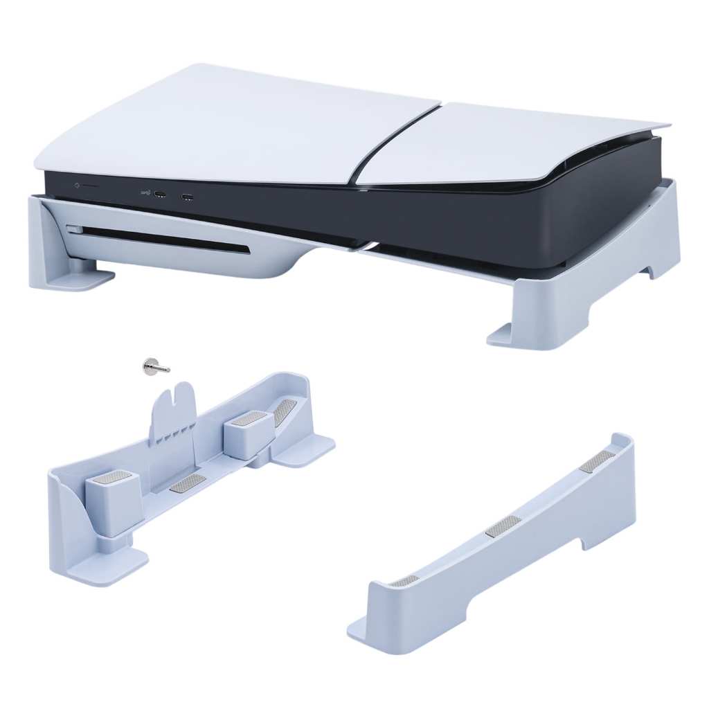 PGTECH Horizontal Base Stand for PS5 Slim/PS5 Pro DE/UHD Gaming Console ...