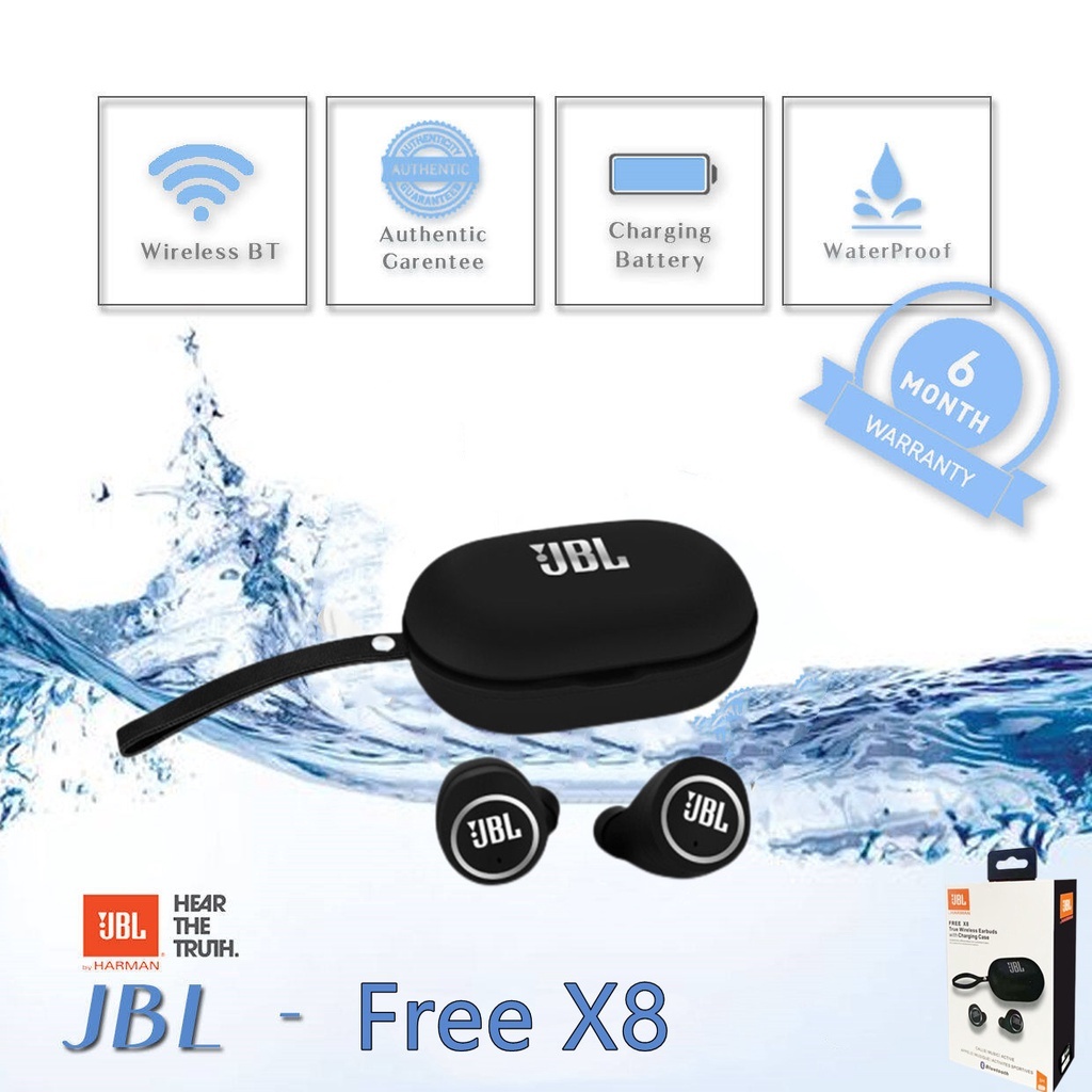 Jbl x8 wireless discount earbuds