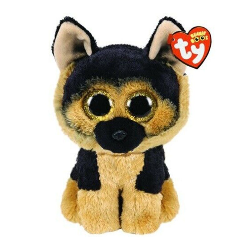 TY Beanie Boos Big Sparkly Eyes SPIRIT German Shepherd Dog 6 15cm Plush Stuffed Animal Collectible Soft Doll Toy Christmas Gift Shopee Singapore