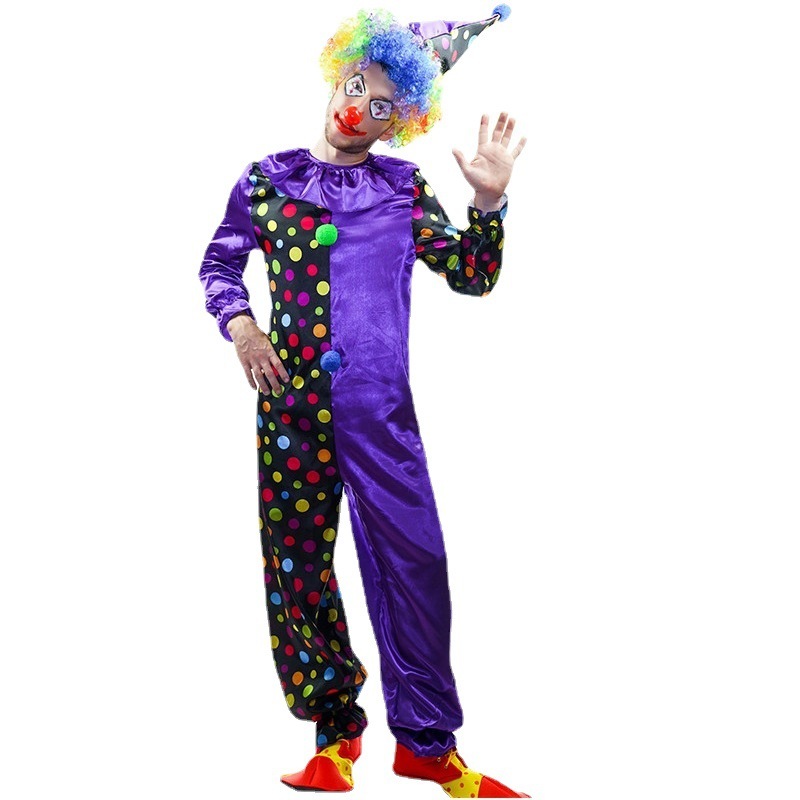 Polka DOT Joker Clown Christmas Dance Performance Over Knee Socks - China  Custom Socks and Wholesale Socks price