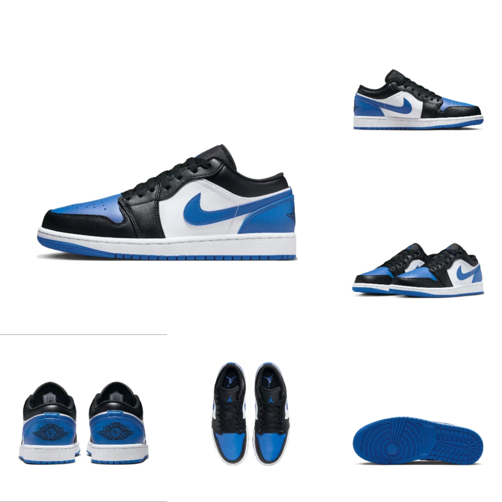 Air Jordan 1 Low Royal Toe 553558-140 Release Info