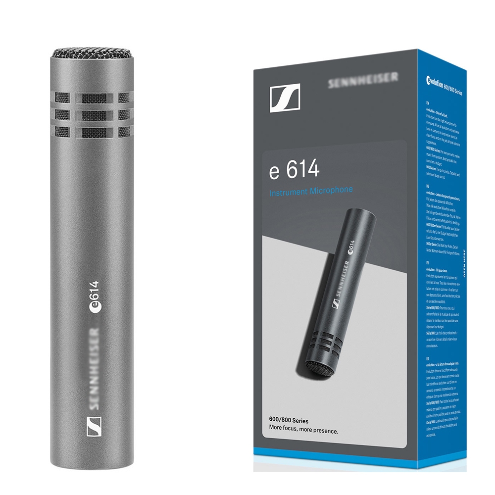 Sennheiser E614 instrument microphone,condenser cardioid microphone ...