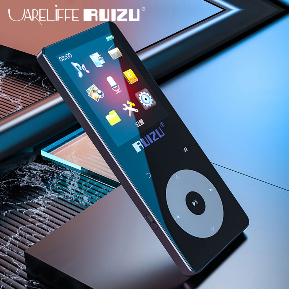 Uareliffe RUIZU X02B Music Player With Built-in Speaker Bluetooth5.0 ...