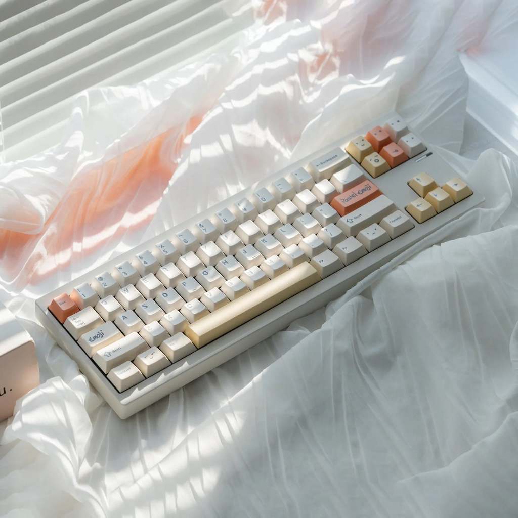 KBDfans TUT BUBBLE TEA CHERRY PROFILE KEYCAPS SET | Shopee Singapore