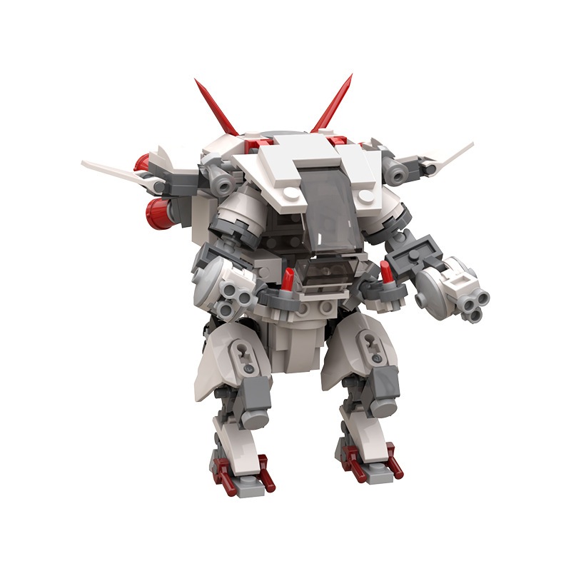 Buildmoc Overwatch model D.vaby Stormbringer88 White Rabbit Mech ...