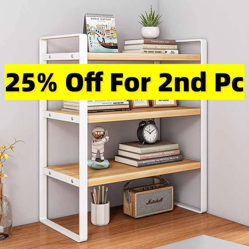 【StarMart】Desktop Organiser Shelf Student Book Shelf Stationery