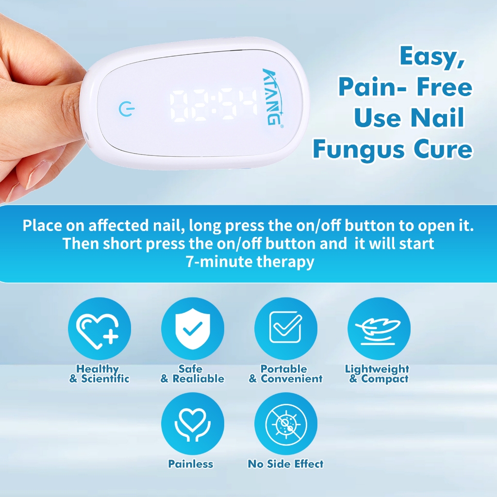 Nail Fungus Laser Treatment Device Repair Toenail Fingernail Fungus Treat Onychomycosis Therapy