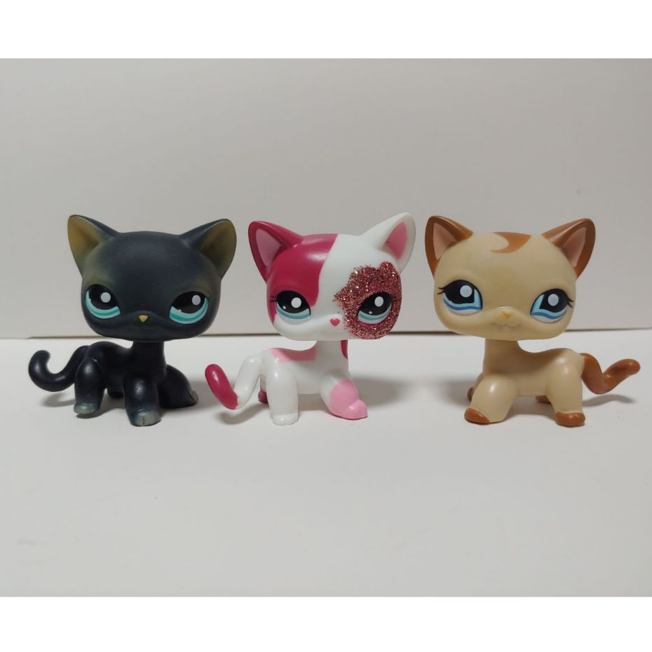 3pcs lot LPS Action Figure short hair CAT Littlest Pet Shop 994 2291 1170 kid toy Shopee Singapore