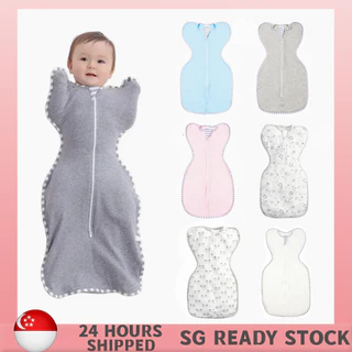 Baby Bamboo Fiber Swaddle Arms Up Sleeping Bag