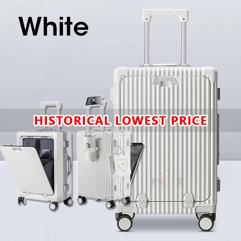 NELSON SG STOCK 20/24 Inch Luggage Carry On with Front Laptop