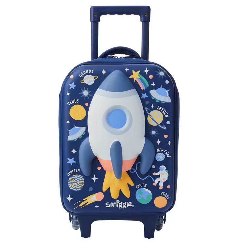 Smiggle Junior Hardtop Trolley Bag collection Paw Patrol unicorn dinosaur cute suitcase