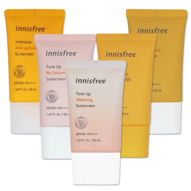Innisfree Tone Up No Sebum Sunscreen SPF50+ PA++++ 50ml Face Sunblock