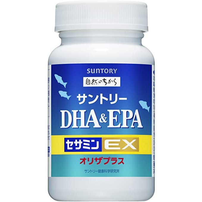 [Buy 2 get 1 free ]Japan SUNTORY Fish Oil DHA & EPA Sesame Ming 120/240