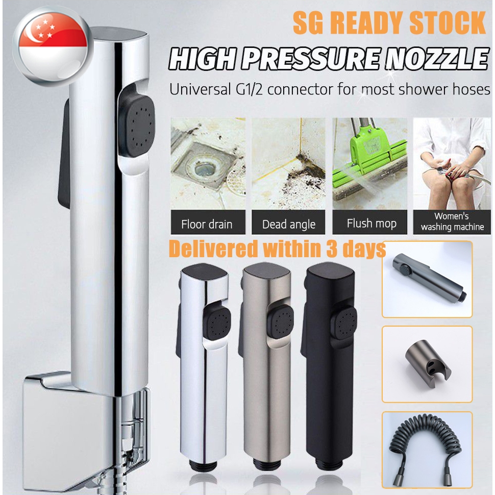 Bidet Spray Gun Handheld Diaper Toilet Spray Bidets Bathroom Accessory ...