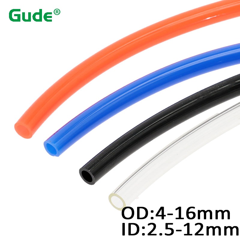 1 Meter PU Tube Out Diameter 4mm 6mm 8mm 10mm 12mm 14mm 16mm Inner ...