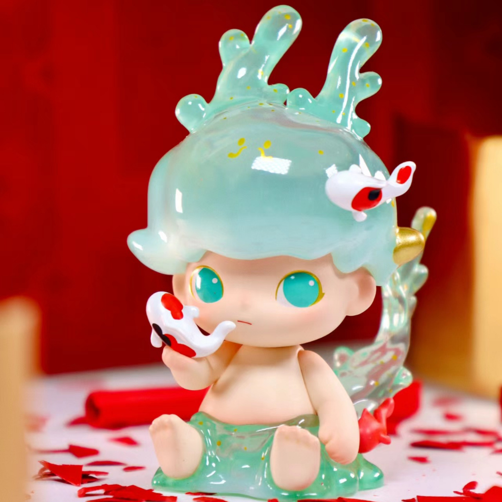 Genuine】POPMART Loong Presents The Treasure Series Set 12 Designs 