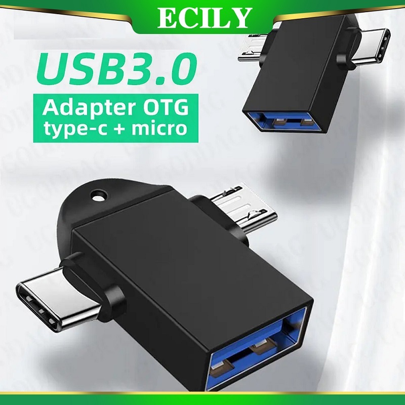 USB Type-C OTG Adapter  USB-C On-The-Go (Aluminium)