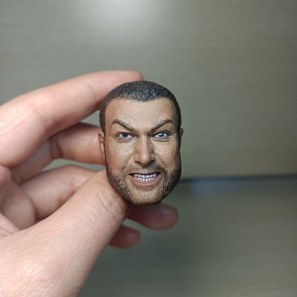 1/6 Logan Wolverine Liev Schreiber Male Head Sculpt Fit 12