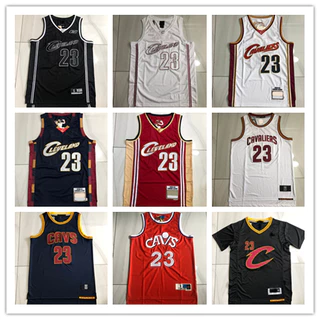 Cavaliers No23 LeBron James Grey City Light Stitched NBA Jersey