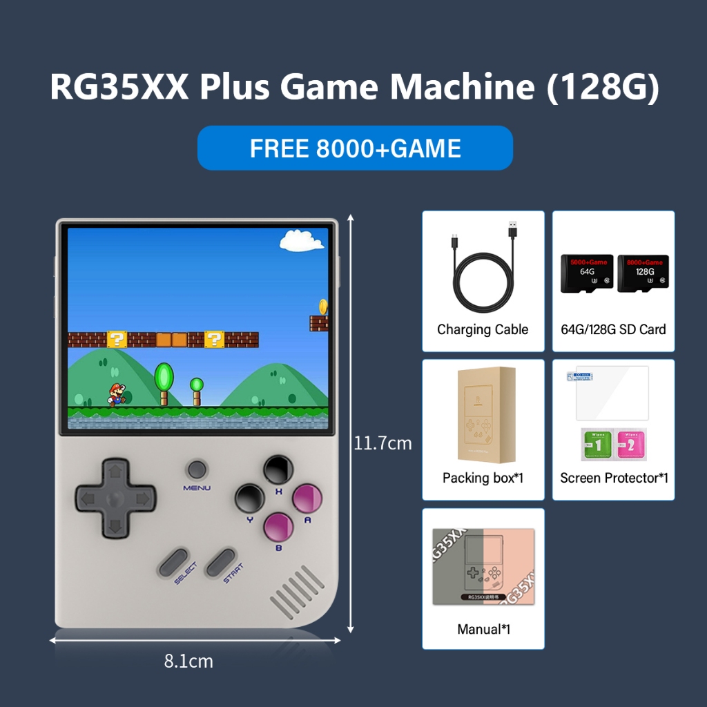 2024 Original ANBERNIC RG35XX Plus Portable Game Console Retro Gameboy   Cn 11134207 7r98o Lqppurh82nmgcc