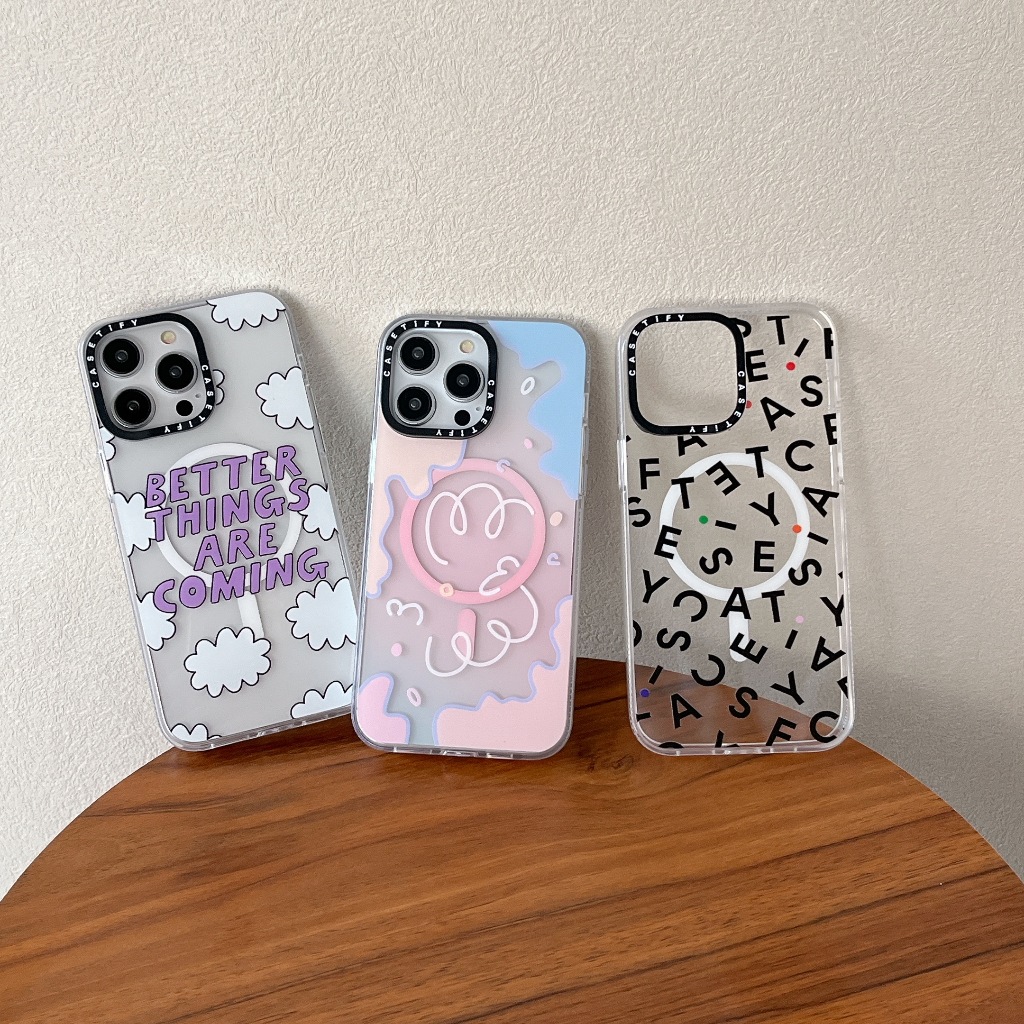Pastel Gradient,XXX FRGMT CT Transparent Acrylic Magnetic cover compatible  for iphone13 14 15 16 promax protective case | Shopee Singapore