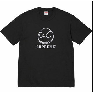 supreme t shirt for men half sleeve pure cotton in colour black