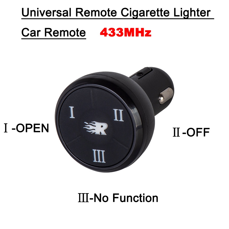 Car Cigarette Lighter Remote For Exhaust Cutout Remote Control The