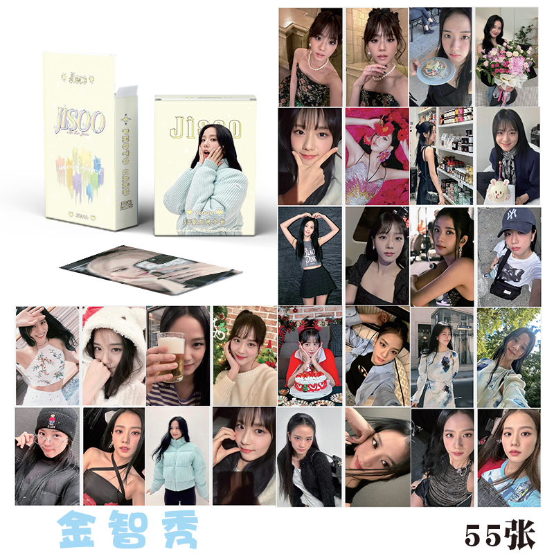 BLACKPINKグッズ フォト カード 55枚 セット トレカ THE GAME