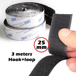 3m Tape 16mm Width Strong Self Adhesive Velcro Tape Hook And Loop Tape  Fastener Sticky Home Diy Tools 3meters/roll