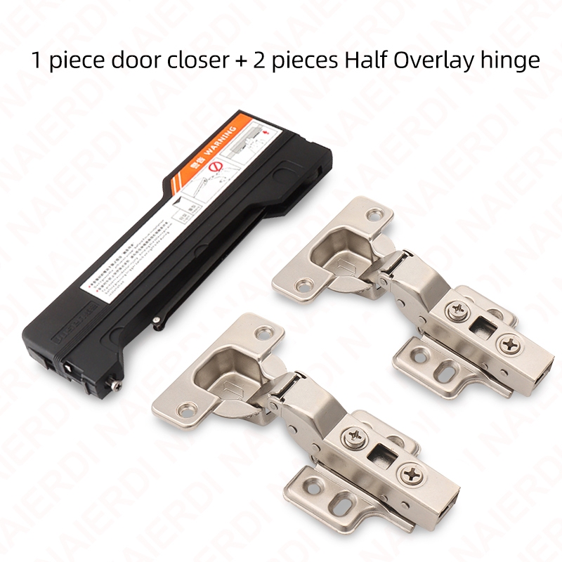 NAIERDI Automatic Door Closer Push to Open Catches